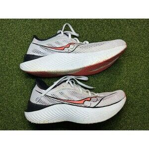 Saucony Endorphin Pro 3 White ViZiRed Women’s Size 10.5 S10755-85 Running Shoes
